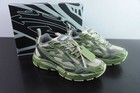 Off Arrow White Be Right Back Unisex Sneakers Silver Green Fluo