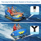 Xgear Boat Tube Towable Tubes For Boating  2 Person Inflatable Water Tube For   