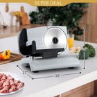 7 5  Blade Electric Meat Slicer Cheese Deli Meat Food Cutter Slicer Kitchen 150w