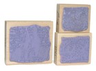 Stampin Up Provencal French Rubber Stamp Set Castle Grapes Rooster Wood Mounted
