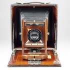 Conley Model Xvia 5x7  Revolving Back Plate Camera   6 5  Conley Anastigmat