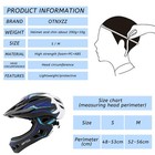 Kids Bicycle Helmet Kids Adjustable Safety Full Face Helmet Lightweight Toddl   
