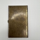 Vintage Gold Tone Business Credit Card Holder The First Couple Cover Art Read