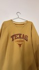 Texas Longhorns Tan Sweatshirt Ncaa College Fan Apparel Official Team Gear Xl