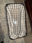 Dockatot Deluxe  Dock     Grey Gingham Check Pattern Gently Used     Infant Lounger