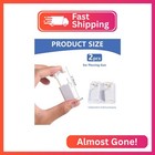 Kiseer 2 Pcs Disposable Self Ear Piercing Gun Safety Ear Nose Piercing Kit Tool 