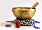 10  Healing Mantra Carved Meditation  Tibetan Yoga Singing Bowl Hand Hammered