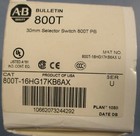 Allen Bradley 800t-16hg17kb6ax Ser U 30mm Selector Switch 800t Pb 120v 0 9 1 6w