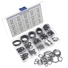Hvazi 290pcs 15 Sizes Metric External C-clip Retaining Ring Assortment Kit