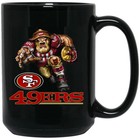 San Francisco 49ers Logo Miner Player Black 15 Oz Ceramic Coffee Mug Cup
