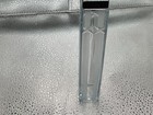 Antique Art Deco Hand Blown Etched Cut Crystal Toothbrush Case Czechoslovakia