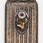 Vintage Elks Lodge Sterling Silver Fob Pendant 1922 Bpoe Fraternal Antique