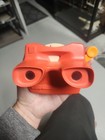 Vintage Red View-master Model L Viewer With 1961 Casper The Friendly Ghost Reel