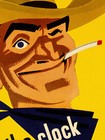 1950s Play Las Vegas - Vintage Style Gambling Travel Poster - 24x30