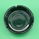 Vintage Ashtray Golden Nugget Casino Las Vegas Casino Black Glass 3 5 x1 25 