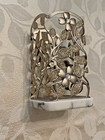 Bath Body Works Flowering Dogwood Foaming Hand Soap Holder Decor Sleeve Metal