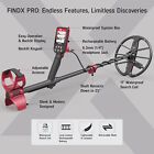 Nokta Findx Pro Waterproof Metal Detector With Rechargeable Battery  Bag  Digger