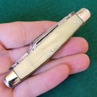 Old Vintage Antique Electric Cut Co Walden Large Stockman Pocket Knife
