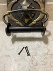 Amerock Carriage Toilet Paper Holder Brass Tone Ornate Design 1970   s Wall Mount 