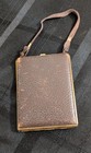 Vtg Compact Mondaine Ny Vanity Art Deco Embroidery Face