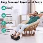 Shiatsu Foot Massager With Heat   Foot And Calf Massager With Massage Roller    