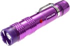 Police Stun Gun M12 Max Volt Self Defense Rechargeable Led Flashlight Purple