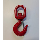 2pack - 2ton Swivel Lifting Hook Heavy Duty  Rotating Hook Self Closing Gate