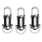 3 6 9pcs Super Bright Led Mini Flashlight Usb Rechargeable Pocket Keychain Torch