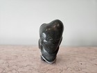 Ik28  Vintage Soapstone Carving Inuit Mother And Child  Signed  1994