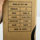 Comfier Vibration Massage Neck Pillow Cushion With Heat Car 12v Black Cf-2517-wm