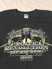 Gildan Black Projekt Revolution Local Crew 2008 Linkin Park T-shirt Xl