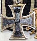 Ww1 German Iron Cross Bravery Medal War Honour Service Medals