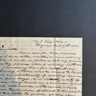 Rare 1840 Antique Letter U s  Ship Ohio Smyrna - Venice   Trieste Travel Content
