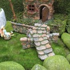 Cobblestone Rock Wall Miniature Fairy Garden Accessory Dollhouse Decor Ornament