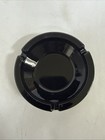 Vintage Las Vegas Nevada Hilton Hotel Black Glass Ashtray 4 25 In