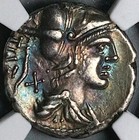 137 Bc Ngc Ch Vf Veturius Roman Republic Denarius Oath Taking Scene  25012705c 