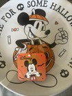 Disney Halloween Mickey Mouse Set Of 4 Melamine 10    Dinner Plates New