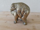 Solid Brass Happy Bears - Vintage Brass Bears Mating Vintage Paper Weight