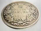 1906 Large Crown Canada 25 Cents Quarter Km  11 Circulated Coin Ii900