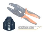 Rf Coax Crimp Tool Die 3v1 Rg59 Rg62 Rg6 Rg174 Fiber Optic Vdv200-010 