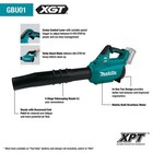 Makita Gbu01z 40v Max Xgt Brushless Li-ion Cordless Blower  tool Only  New