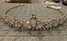 New David s Bridal Crystal Rhinestone Tiara Crown Headband Nwt  69 95