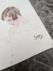 Antique 1930s Original Marc Desha Swayze Sketch Drawing Comic Artist Art Deco
