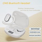 Ear-hook Style Wireless Bluetooth Headset Hanging Not In Ear Hifi Stereo Head   