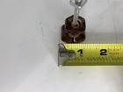 2 Glass Cabinet Knobs Amethyst Purple Victorian Depression Era Style