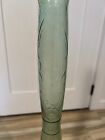 20th Century Oversized Green Glass Wine Bottle Empty Glass Blown Designs