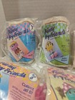 Vtg  Mcdonald Fun Fry Friend 1989 Lot Of 1-6    2 Under 3 Toys Funny Fry Friends