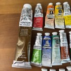 Winsor   Newton Winton Oil Colour Paint Tubes Lot Of 22