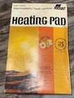 Vintage Rexall Super Deluxe Heating Pad 70   s Yellow Floral Flowers Thermostatic