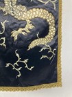 Vintage French Beautiful Chinese Dragon Scene Wall Hanging Tapestry 91x45 Cm